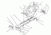 Toro 71191 (13-38HXL) - 13-38HXL Lawn Tractor, 1994 (4900001-4999999) Ersatzteile FRAME ASSEMBLY