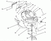 Toro 71191 (13-38HXL) - 13-38HXL Lawn Tractor, 1994 (4900001-4999999) Ersatzteile HOUSING & SPINDLE ASSEMBLY (38" CUTTING UNIT) (MODEL NO. 71191 ONLY)