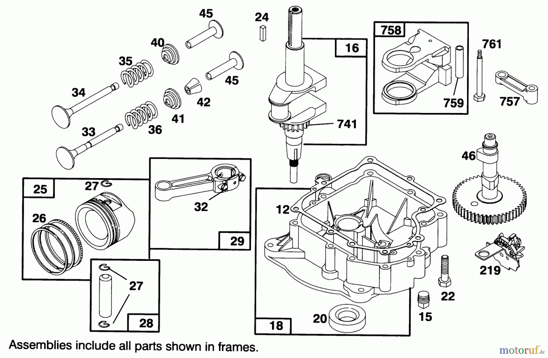 Toro Neu Mowers, Lawn & Garden Tractor Seite 1 71191 (13-38HXL) - Toro 13-38HXL Lawn Tractor, 1995 (5900001-5910000) ENGINE BRIGGS & STRATTON MODEL 28M707-0122-01 #2