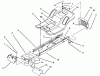 Toro 71191 (13-38HXL) - 13-38HXL Lawn Tractor, 1995 (5900001-5910000) Ersatzteile FRAME ASSEMBLY