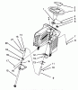 Toro 71191 (13-38HXL) - 13-38HXL Lawn Tractor, 1995 (5900001-5910000) Ersatzteile STEERING ASSEMBLY