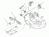 Toro 71191 (13-38HXL) - 13-38HXL Lawn Tractor, 1995 (5910001-5999999) Ersatzteile CABLE & COVER ASSEMBLY (38" CUTTING UNIT)