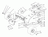 Toro 71191 (13-38HXL) - 13-38HXL Lawn Tractor, 1995 (5910001-5999999) Ersatzteile FRONT AXLE ASSEMBLY