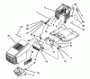 Toro 71191 (13-38HXL) - 13-38HXL Lawn Tractor, 1995 (5910001-5999999) Ersatzteile HOOD ASSEMBLY