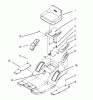 Toro 71191 (13-38HXL) - 13-38HXL Lawn Tractor, 1995 (5910001-5999999) Ersatzteile SEAT ASSEMBLY