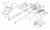 Toro 71191 (13-38HXL) - 13-38HXL Lawn Tractor, 1995 (5910001-5999999) Ersatzteile SPEED CONTROL & REAR WHEEL ASSEMBLY