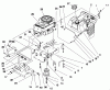 Toro 71192 (15-44HXL) - 15-44HXL Lawn Tractor, 1996 (6900001-6999999) Ersatzteile ENGINE ASSEMBLY