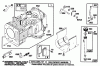 Toro 71192 (15-44HXL) - 15-44HXL Lawn Tractor, 1996 (6900001-6999999) Ersatzteile ENGINE BRIGGS & STRATTON MODEL 28Q777-0168-01 #1