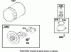 Toro 71192 (15-44HXL) - 15-44HXL Lawn Tractor, 1996 (6900001-6999999) Ersatzteile ENGINE BRIGGS & STRATTON MODEL 28Q777-0168-01 #4