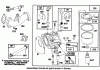 Toro 71192 (15-44HXL) - 15-44HXL Lawn Tractor, 1996 (6900001-6999999) Ersatzteile ENGINE BRIGGS & STRATTON MODEL 28Q777-0168-01 #5