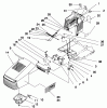 Toro 71192 (15-44HXL) - 15-44HXL Lawn Tractor, 1996 (6900001-6999999) Ersatzteile HOOD ASSEMBLY