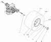 Toro 71192 (15-44HXL) - 15-44HXL Lawn Tractor, 1996 (6900001-6999999) Ersatzteile REAR AXLE ASSEMBLY