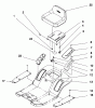 Toro 71192 (15-44HXL) - 15-44HXL Lawn Tractor, 1996 (6900001-6999999) Ersatzteile SEAT ASSEMBLY