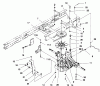 Toro 71192 (15-44HXL) - 15-44HXL Lawn Tractor, 1996 (6900001-6999999) Ersatzteile TRANSAXLE ASSEMBLY