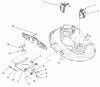 Toro 71217 (14-38HXL) - 14-38HXL Lawn Tractor, 1996 (6900001-6999999) Ersatzteile 38" DECK ENGAGEMENT COMPONENTS ASSEMBLY