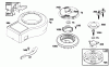 Toro 71217 (14-38HXL) - 14-38HXL Lawn Tractor, 1996 (6900001-6999999) Ersatzteile ENGINE BRIGGS & STRATTON MODEL 28N707-0131-01 #7