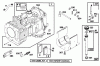 Toro 71217 (14-38HXL) - 14-38HXL Lawn Tractor, 1996 (6900001-6999999) Ersatzteile ENGINE BRIGGS & STRATTON MODEL 28N777-0174-01 #1