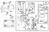 Toro 71217 (14-38HXL) - 14-38HXL Lawn Tractor, 1996 (6900001-6999999) Ersatzteile ENGINE BRIGGS & STRATTON MODEL 28N777-0174-01 #5