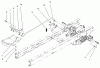 Toro 71217 (14-38HXL) - 14-38HXL Lawn Tractor, 1996 (6900001-6999999) Ersatzteile HYDRO TRANSAXLE CONTROLS ASSEMBLY