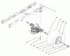 Toro 71217 (14-38HXL) - 14-38HXL Lawn Tractor, 1996 (6900001-6999999) Ersatzteile REAR WHEEL ASSEMBLY
