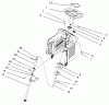 Toro 71217 (14-38HXL) - 14-38HXL Lawn Tractor, 1996 (6900001-6999999) Ersatzteile TILT STEERING ASSEMBLY
