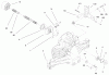 Toro 71193 (14-38HXL) - 14-38HXL Lawn Tractor, 1997 (7900001-7999999) Ersatzteile HYDRO TRANSAXLE ASSEMBLY #1