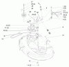 Toro 71193 (14-38HXL) - 14-38HXL Lawn Tractor, 1997 (7900001-7999999) Ersatzteile PULLEY & BELT ASSEMBLY (38" CUTTING UNIT)