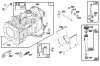Toro 71196 (16-44HXL) - 16-44HXL Lawn Tractor, 1996 (6900001-6999999) Ersatzteile ENGINE BRIGGS & STRATTON MODEL 28Q777-0668-A1 #1