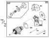 Toro 71196 (16-44HXL) - 16-44HXL Lawn Tractor, 1996 (6900001-6999999) Ersatzteile ENGINE BRIGGS & STRATTON MODEL 28Q777-0668-A1 #9