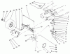 Toro 71196 (16-44HXL) - 16-44HXL Lawn Tractor, 1996 (6900001-6999999) Ersatzteile FRONT AXLE ASSEMBLY