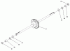 Toro 71196 (16-44HXL) - 16-44HXL Lawn Tractor, 1996 (6900001-6999999) Ersatzteile HYDRO TRANSAXLE ASSEMBLY #2