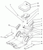 Toro 71196 (16-44HXL) - 16-44HXL Lawn Tractor, 1996 (6900001-6999999) Ersatzteile SEAT ASSEMBLY