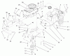 Toro 71218 (16-44HXL) - 16-44HXL Lawn Tractor, 1997 (7900001-7999999) Ersatzteile ENGINE ASSEMBLY