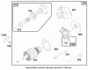 Toro 71218 (16-44HXL) - 16-44HXL Lawn Tractor, 1997 (7900001-7999999) Ersatzteile ENGINE BRIGGS & STRATTON MODEL 28Q777-0668-A1 #9