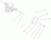 Toro 71218 (16-44HXL) - 16-44HXL Lawn Tractor, 1997 (7900001-7999999) Ersatzteile REAR AXLE ASSEMBLY
