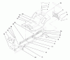 Toro 71218 (16-44HXL) - 16-44HXL Lawn Tractor, 1998 (8900001-8999999) Ersatzteile FRAME ASSEMBLY