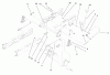 Toro 71218 (16-44HXL) - 16-44HXL Lawn Tractor, 1998 (8900001-8999999) Ersatzteile HEIGTH OF CUT ASSEMBLY
