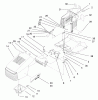 Toro 71218 (16-44HXL) - 16-44HXL Lawn Tractor, 1998 (8900001-8999999) Ersatzteile HOOD ASSEMBLY
