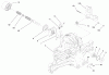 Toro 71218 (16-44HXL) - 16-44HXL Lawn Tractor, 1998 (8900001-8999999) Ersatzteile HYDRO TRANSAXLE ASSEMBLY #1