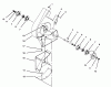 Toro 79102 - 44" Vacuum Bagger, XL Series Lawn Tractors, 1996 (6900001-6999999) Ersatzteile BLOWER & IMPELLER ASSEMBLY
