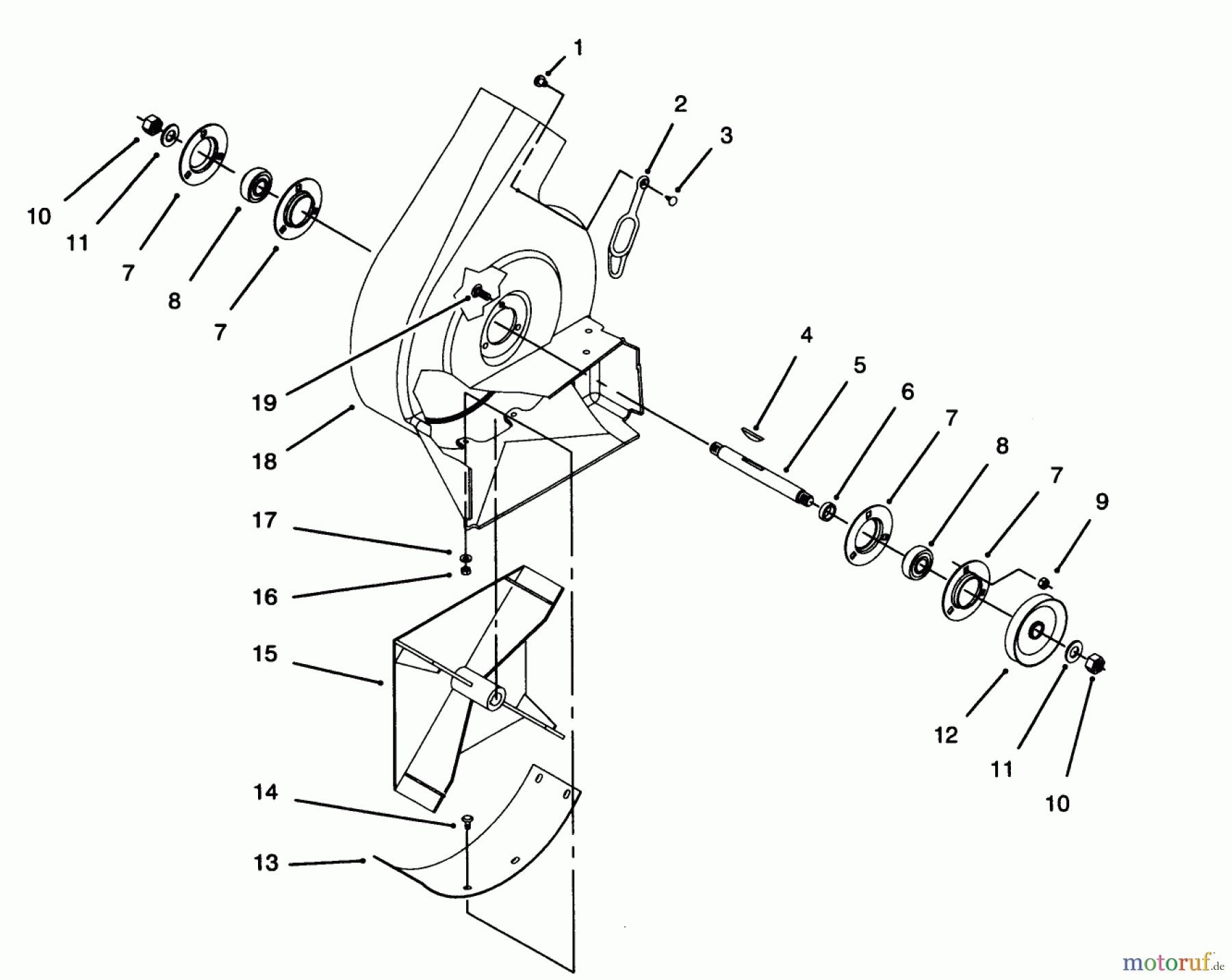 Toro Neu Accessories, Mower 79102 - Toro 44