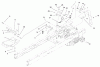 Toro 71197 (17-44HXL) - 17-44HXL Lawn Tractor, 1999 (9900001-9999999) Ersatzteile HYDRO TRANSAXLE CONTROLS ASSEMBLY