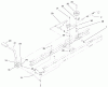 Toro 71197 (17-44HXL) - 17-44HXL Lawn Tractor, 1999 (9900001-9999999) Ersatzteile TRACTION & BRAKE COMPONENTS ASSEMBLY