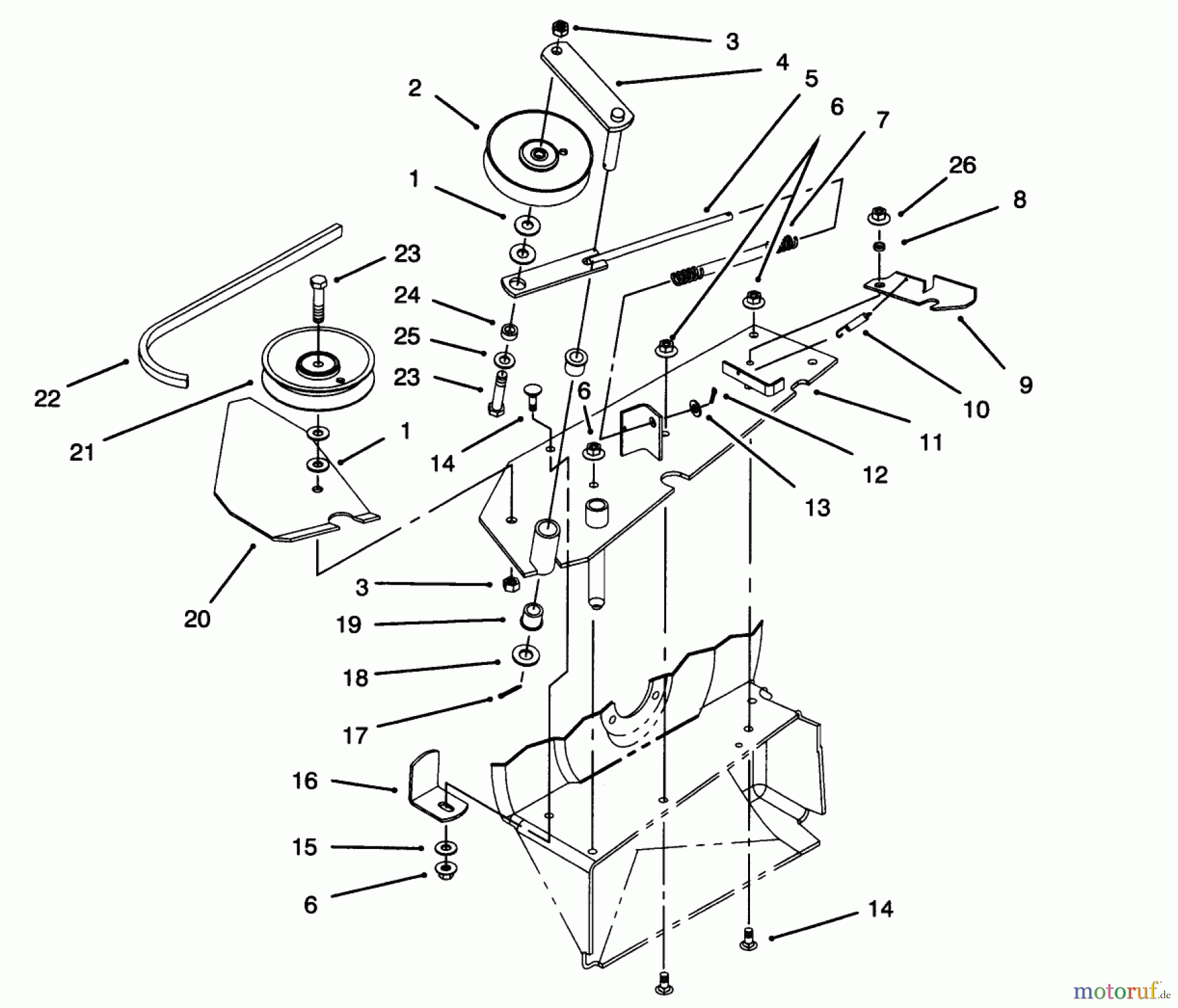 Toro Neu Accessories, Mower 79102 - Toro 44