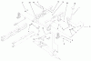 Toro 71280 (17-44HXLE) - 17-44HXLE Lawn Tractor, 2000 (200000001-200999999) Ersatzteile HEIGHT OF CUT ASSEMBLY