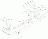 Toro 71280 (17-44HXLE) - 17-44HXLE Lawn Tractor, 2000 (200000001-200999999) Ersatzteile TRACTION & BRAKE COMPONENTS ASSEMBLY