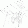 Toro 71199 (12-32XL) - 12-32XL Lawn Tractor, 1999 (9900001-9999999) Ersatzteile FIXED STEERING ASSEMBLY