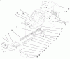 Toro 71199 (12-32XL) - 12-32XL Lawn Tractor, 1999 (9900001-9999999) Ersatzteile FRAME & BODY ASSEMBLY