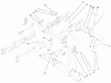 Toro 71199 (12-32XL) - 12-32XL Lawn Tractor, 1999 (9900001-9999999) Ersatzteile HEIGHT OF CUT COMPONENTS ASSEMBLY