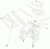 Toro 71199 (12-32XL) - 12-32XL Lawn Tractor, 2000 (200000001-200999999) Ersatzteile FIXED STEERING ASSEMBLY